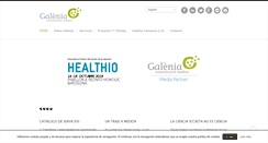 Desktop Screenshot of galenia.net